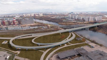 Мостовой переход через р.Москву на участке от Каспийской ул. до ул.Шоссейная 2 Этап